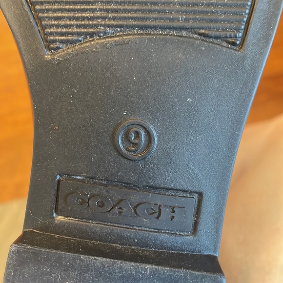 Coach size 9 women’s rain boots. - Picture 5 of 5